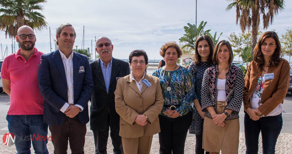 Comissão organizadora da 11.ª Reunião Anual do NEDM: Ricardo Louro, Nuno Bernardino Vieira, Carlos Godinho, Luísa Arez, Estela Ferrão, Andreia Cruz, Sofia Amálio e Ana Baptista. (Joana Pestana ausente na foto).