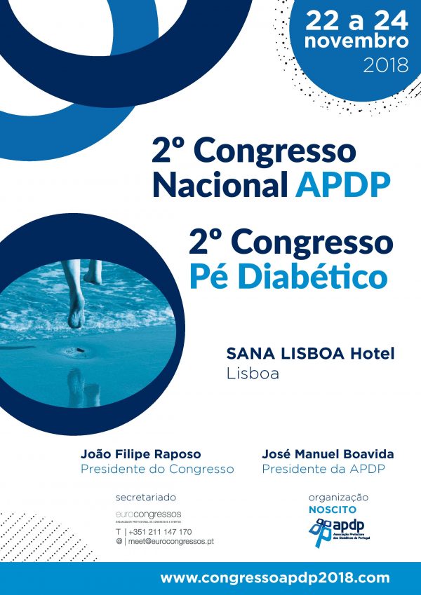 2.º Congresso Nacional APDP / 2.º Congresso Pé Diabético