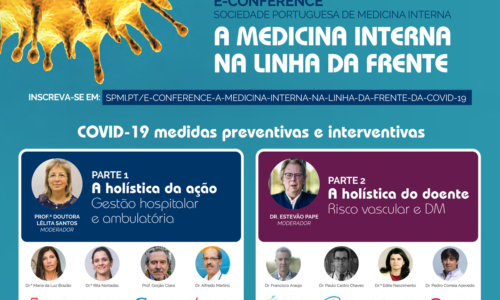 E-conference: A Medicina Interna na linha da frente da COVID-19