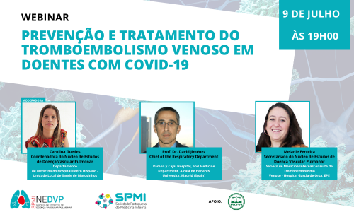 Protegido: Webinar: Prevenção e Tratamento do Tromboembolismo Venoso em doentes com COVID-19