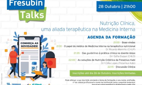 Webinar Nutrição Clínica, um aliada Terapêutica na Medicina Interna