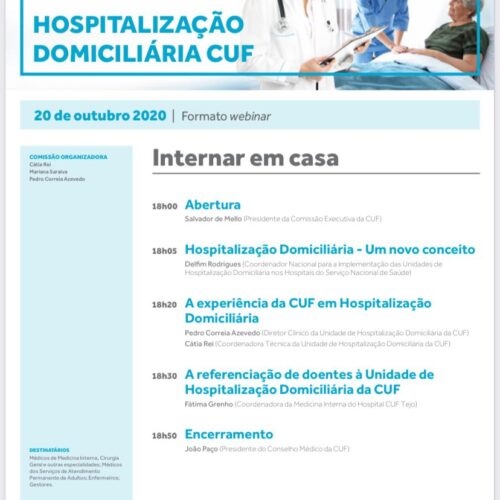 Webinar Hospitalização Domiciliária CUF – Internar em Casa