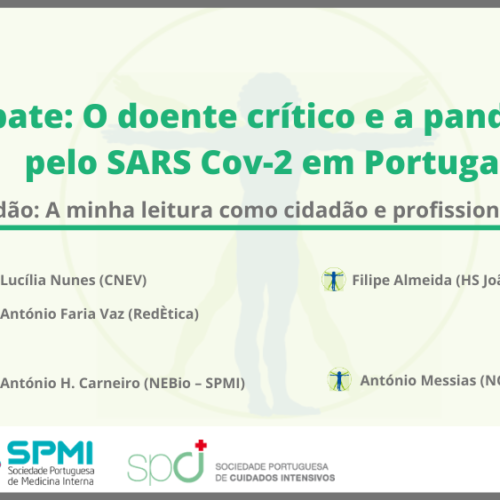 Debate Online: O doente critico e a pandemia em Portugal