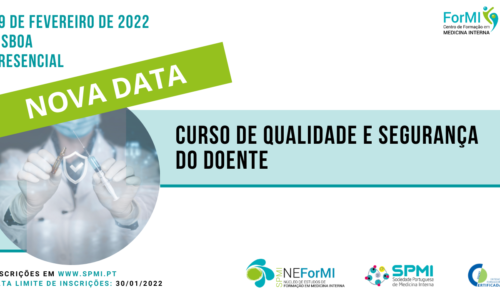 Curso de Qualidade e Segurança do Doente