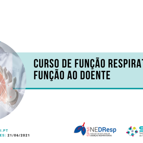 Curso de Função Respiratória – da função ao doente