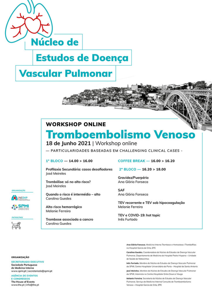 Workshop Online de Tromboembolismo Venoso,