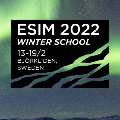 ESIM 2022 – Winter School