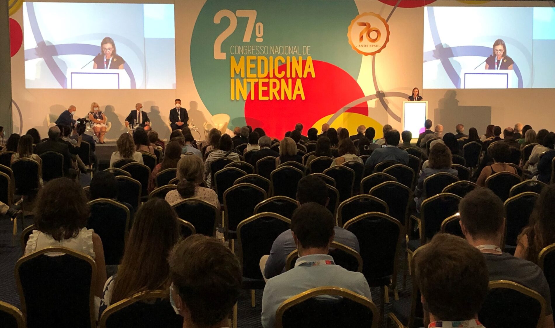 27º Congresso Nacional de Medicina Interna  Sessão de abertura: valor de internistas elogiado por PR Marcelo Rebelo de Sousa e tutela