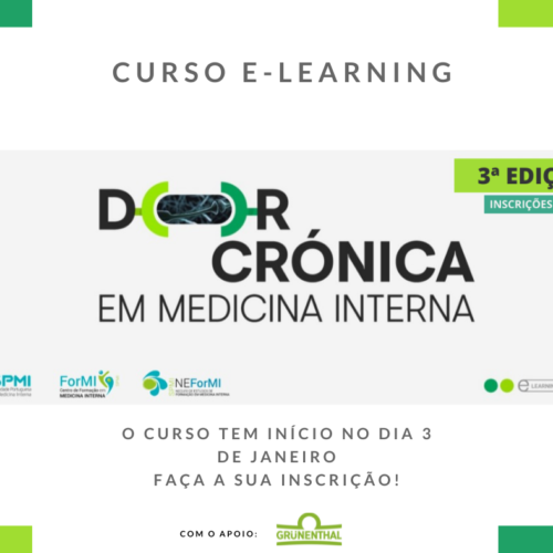Curso Dor Crónica – E-Learning