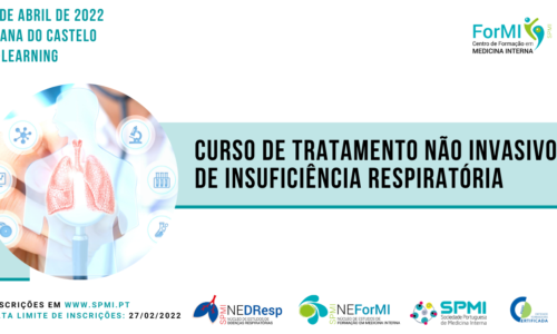 Curso de Tratamento não invasivo da Insuficiência Respiratória – Inaloterapia; ONAF; CPAP; VNI