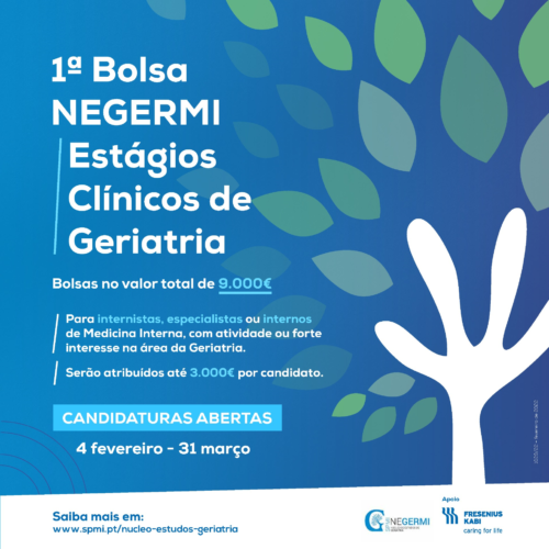 1ª Bolsa NEGERMI para Estágios Clínicos de Geriatria