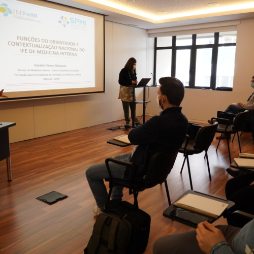 SPMI acolhe Curso Presencial de Orientadores de Formação em Medicina Interna