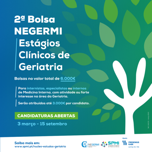 2ª Bolsa NEGERMI para Estágios Clínicos de Geriatria