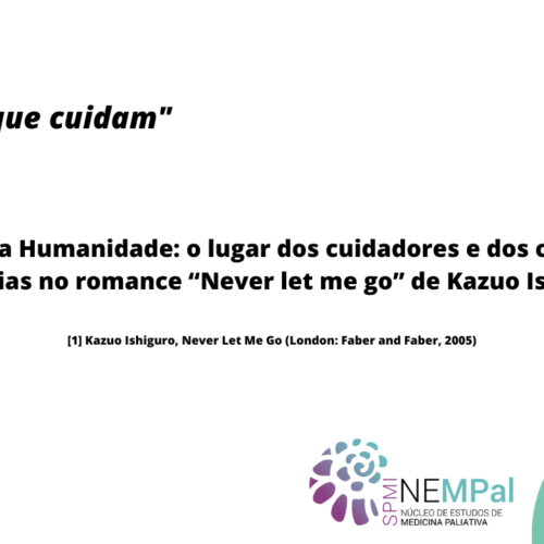 No rasto da Humanidade: o lugar dos cuidadores e dos contadores de histórias no romance “Never let me go” de Kazuo Ishiguro