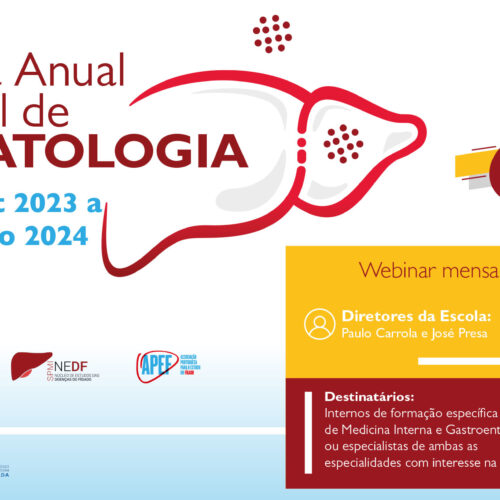 2ª Edição da Escola Anual Virtual de Hepatologia arranca dia 21 de setembro