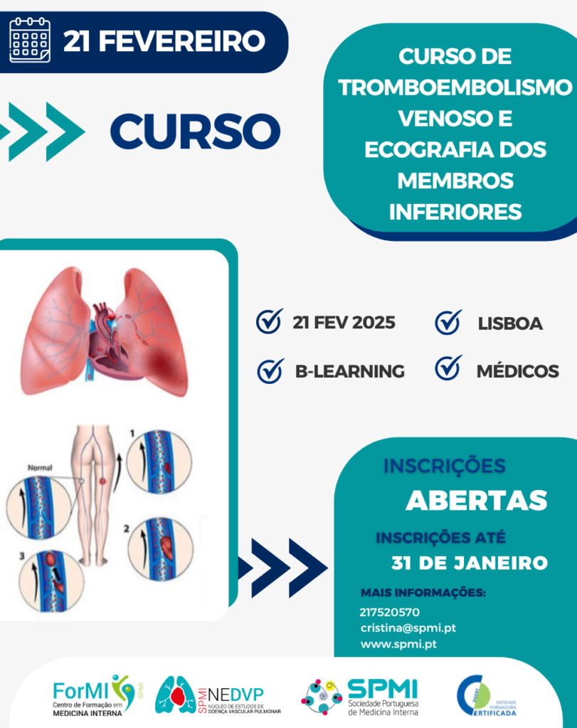 Curso de Tromboembolismo Venoso e Ecografia dos Membros Inferiores