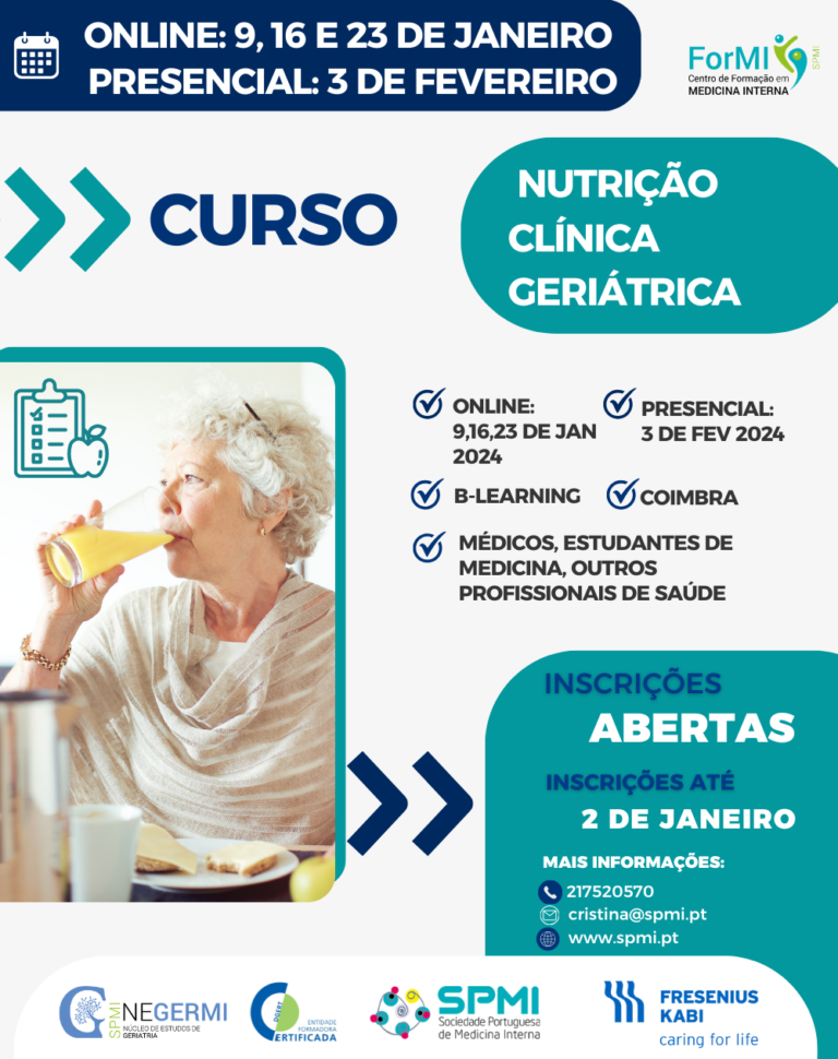 Curso de Nutrição Clínica Geriátrica - SPMI