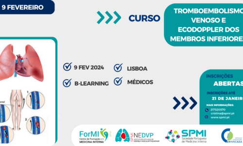 Curso de Tromboembolismo Venoso e Ecodoppler dos Membros Inferiores