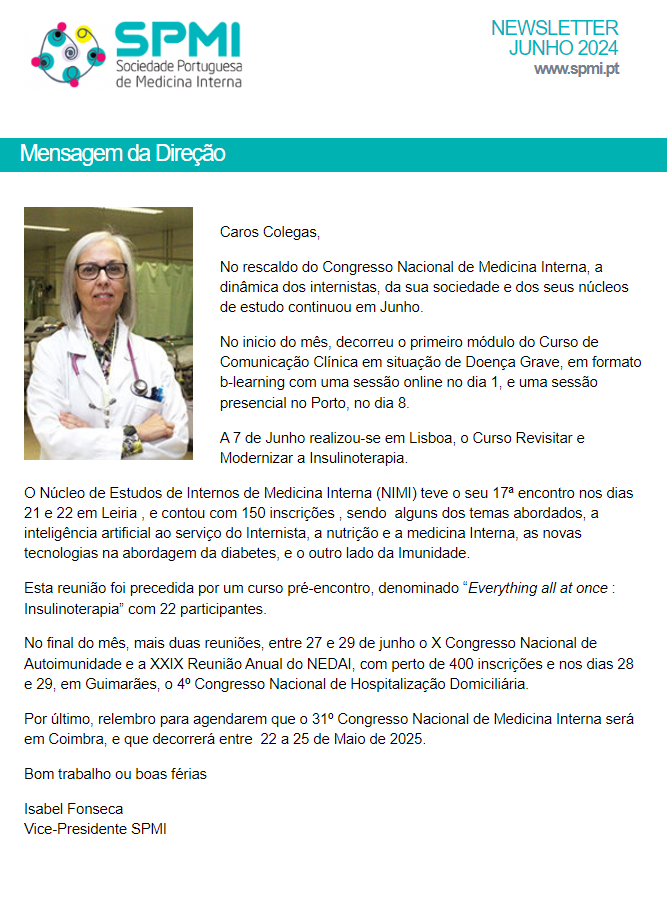 Newsletter Junho 2024 SPMI