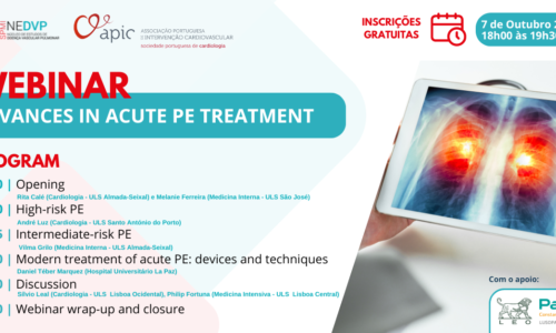Webinar Advances in Acute PE Treatment