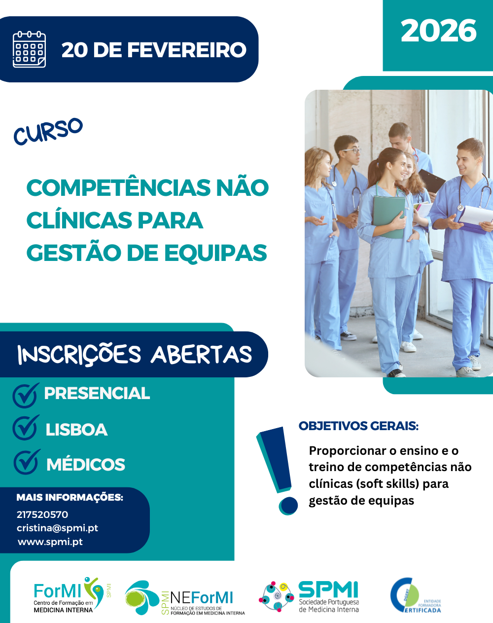 Competências não Clínicas para Gestão de Equipas