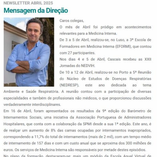 Newsletter Abril 2025
