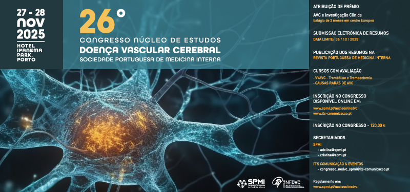 26 Congresso Nucleo de Estudos de Doença Vascular Cerebral