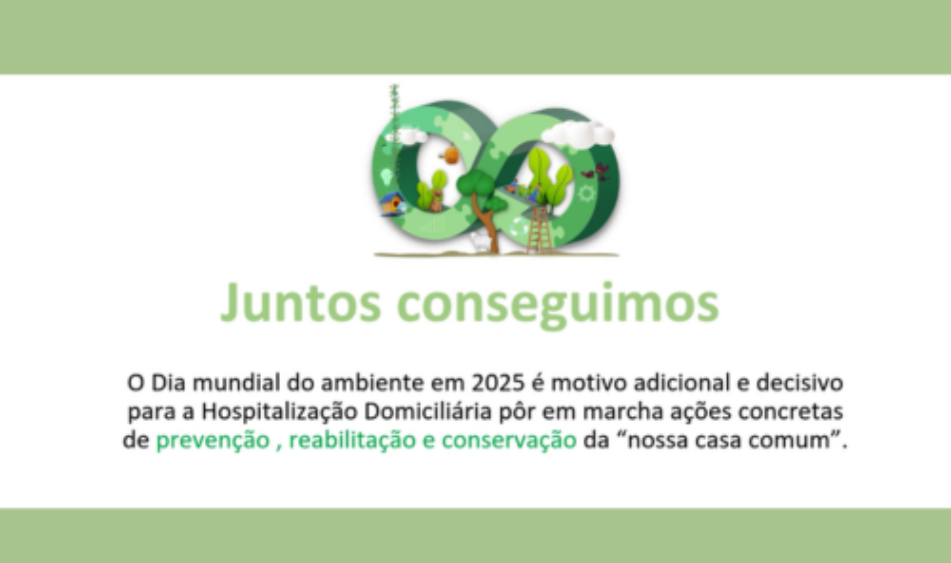 Dia Mundial do Ambiente – Cuidar sem rasto / HD sem plástico