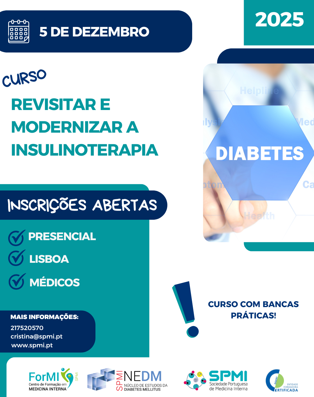 Curso Revistar e Modernizar a Insulinoterapia Curso Revistar e Modernizar a Insulinoterapia