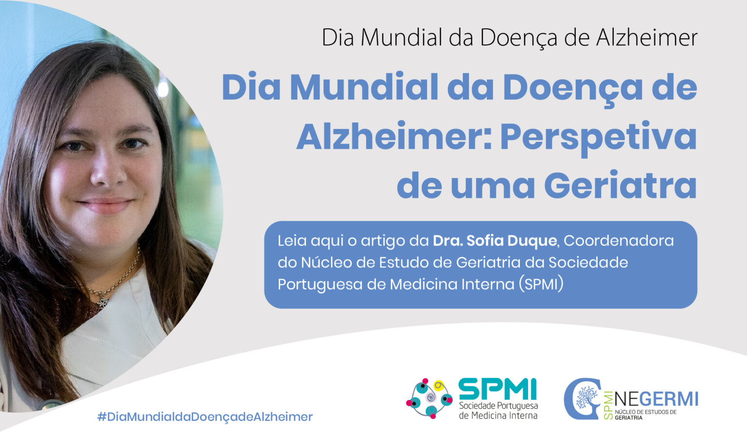 Dia Mundial da Doença de Alzheimer – Perspetiva de uma Geriatra - SPMI