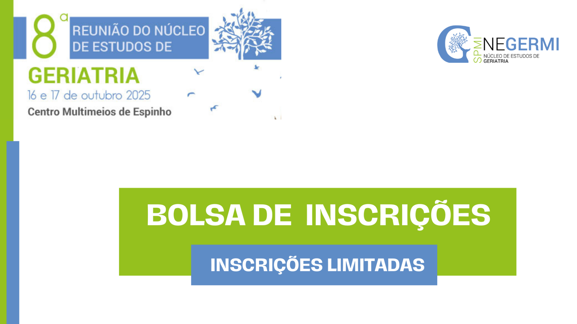 Bolsa NEGERMI – 8ª Reunião do Núcleo de Estudos de Geriatria