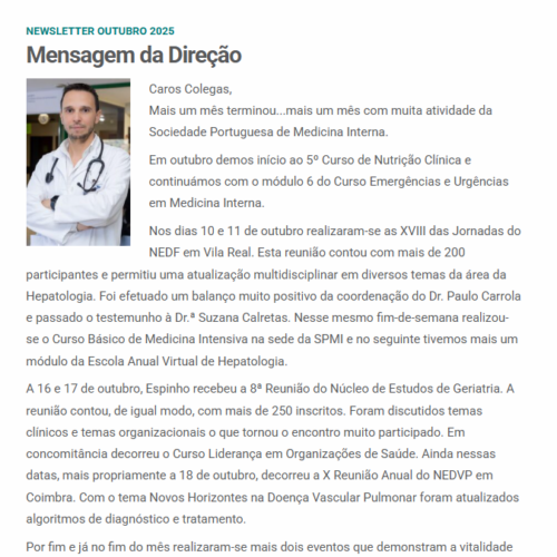 Newsletter Outubro 2025