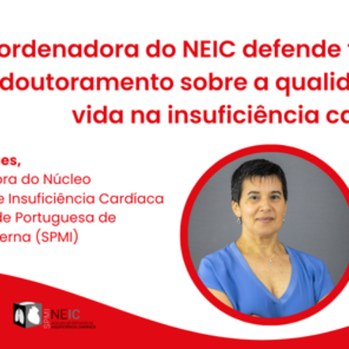 Coordenadora do NEIC defende tese de doutoramento sobre a qualidade de vida na insuficiência cardíaca