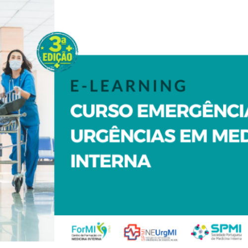 Abriram as inscrições para  Curso E-learning Emergências e Urgências em Medicina Interna