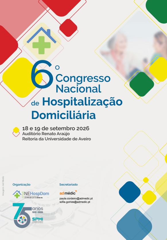 6 Congresso Nacional de Hospitalização Domiciliaria 6 Congresso Nacional de Hospitalização Domiciliaria