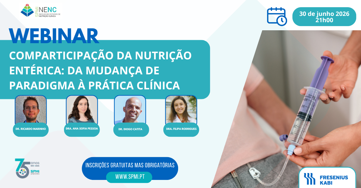 Comparticipação da Nutrição Entérica: da mudança de paradigma à prática clínica Comparticipação da Nutrição Entérica: da mudança de paradigma à prática clínica