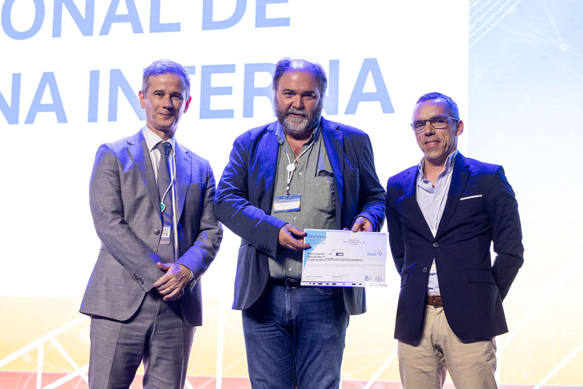 Prémio de Risco Cardiovascular Dr. Pedro Marques da Silva entregue no 32.º CNMI
