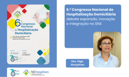 6.º Congresso Nacional de Hospitalização Domiciliária debate expansão, inovação e integração no SNS