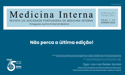 Já está disponível a última edição da Revista Medicina Interna!