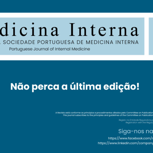 Já está disponível a última edição da Revista Medicina Interna!