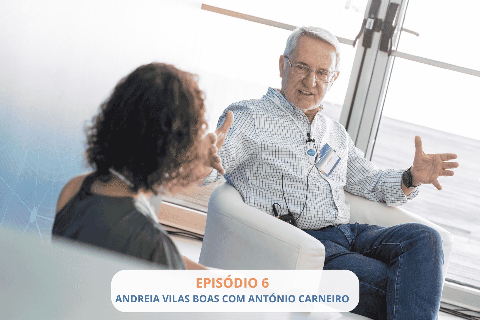 Andreia Vilas Boas com António Carneiro
