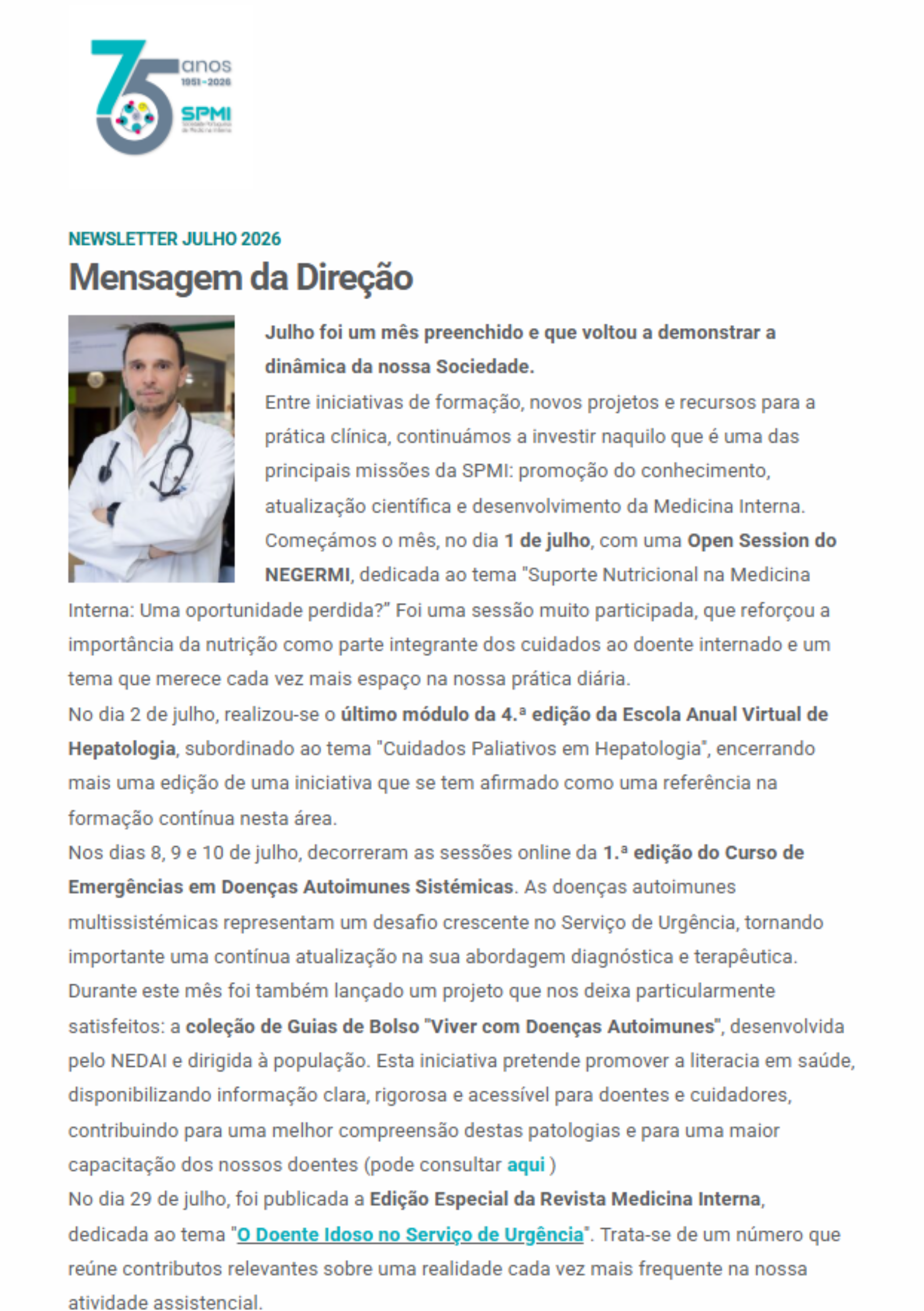 Newsletter Agosto 2026