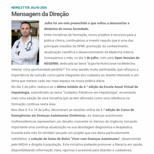 Newsletter Julho 2026