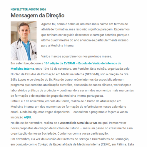 Newsletter Agosto 2026