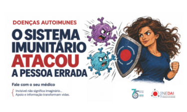 Sociedade Portuguesa de Medicina Interna lança campanha “O sistema imunitário atacou a pessoa errada”