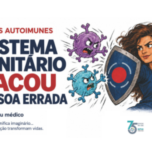 Sociedade Portuguesa de Medicina Interna lança campanha “O sistema imunitário atacou a pessoa errada”