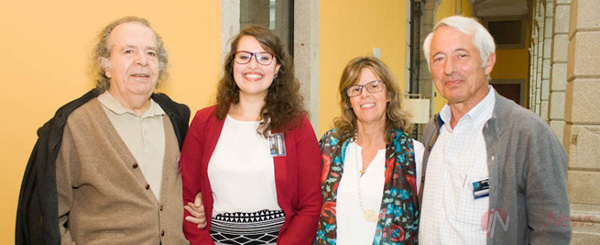 Jorge Caldeira, Catarina Cabral, Virgínia Calisto e Álvaro Coelho. 