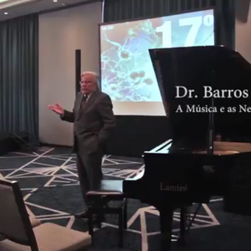 A Música e as Neurociências, conferência proferida pelo Dr Barros Veloso no 17º Congresso do Núcleo de Estudos da Doença Vascular Cerebral