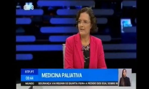 Jornadas do Núcleo de Estudos de Medicina Paliativa na RTP3