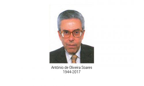 Falecimento do Dr. António de Oliveira Soares